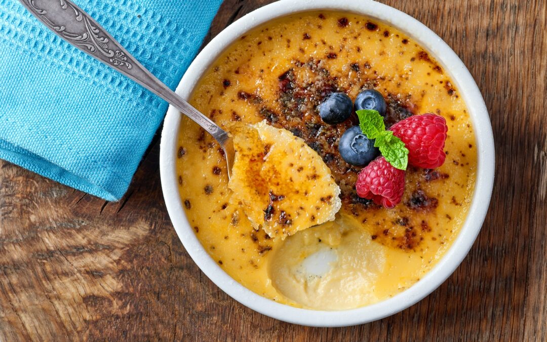 Crème brulée à la vanille