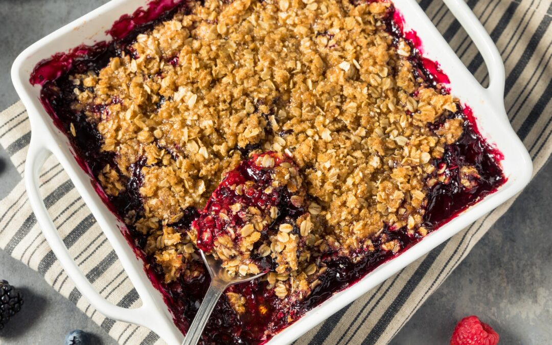 Crumble sans sucre ajouté