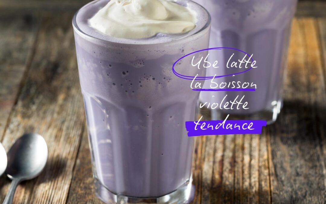 Ube Latte : la boisson violette tendance à tester absolument