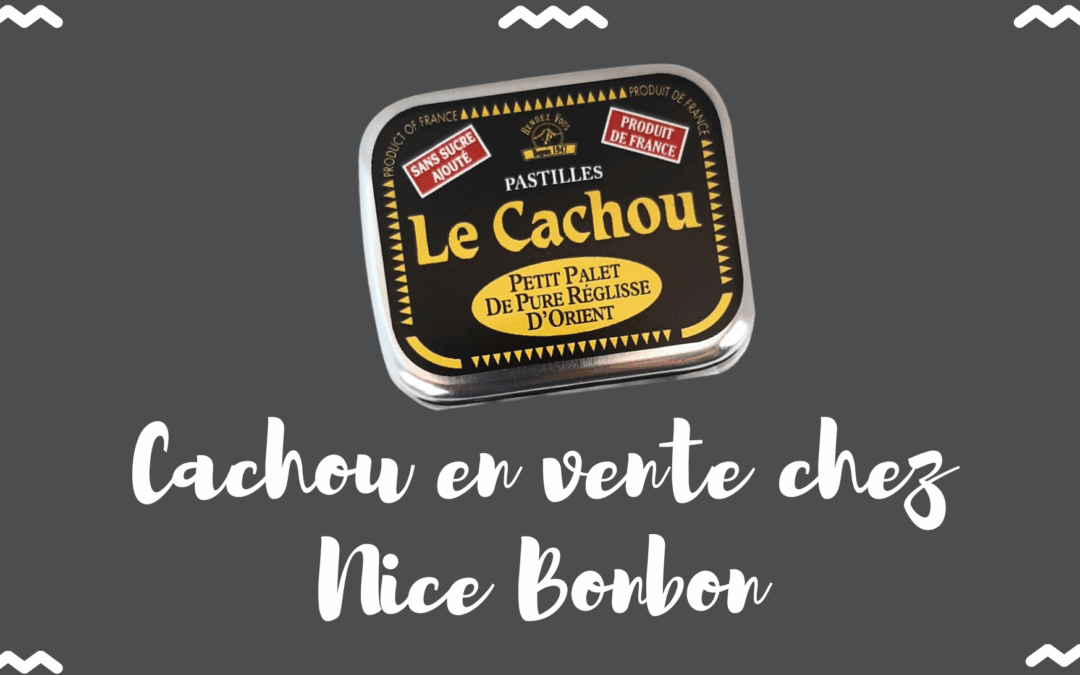 Classique revisité : le Cachou sans sucre selon Nice Bonbon