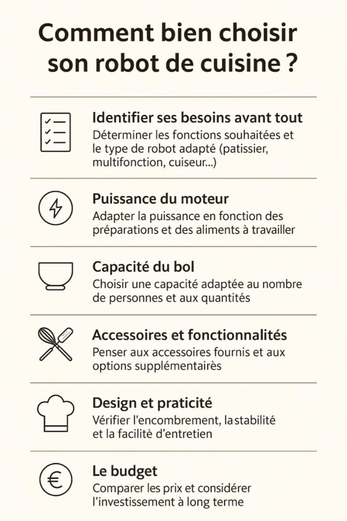 choisir robot cuisine