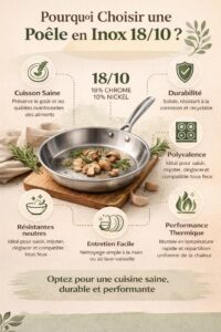 choisir poele inox