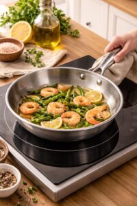 poele inox 18 10
